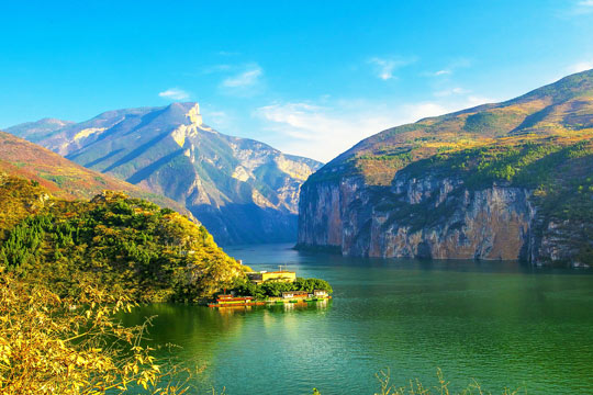 Three Gorges of Yangtze River