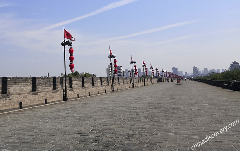 Tradtional architecture on the Ancient City Wall