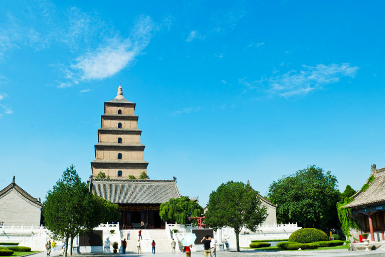 Xian Big Wild Goose Pagoda