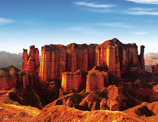 Binggou Danxia Landform