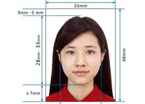 China Visa Photo Size and Requirements