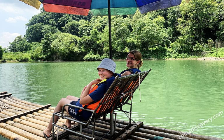 Christina's Group from Denmark - Yulong River Rafting