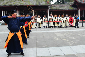 Dujiangyan Confucius Temple Archery  