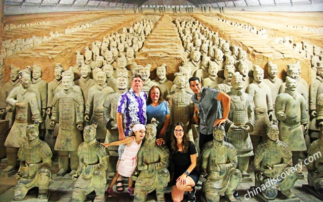 Our guests get viewed by the countless Terracotta Warriors