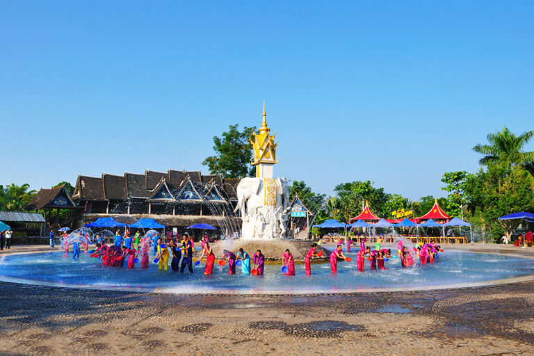 Dai Minority Park in Olives Dam