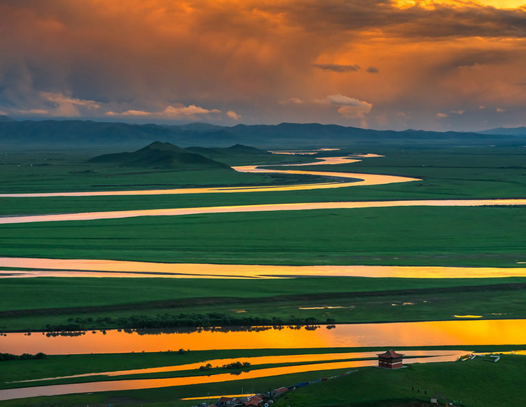 First Bend of Yellow River