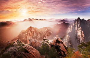 Five Great Mountains in China