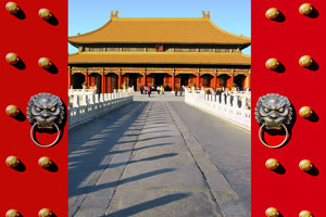 the Forbidden City in Beijing