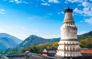 Buddhist Mountain in China