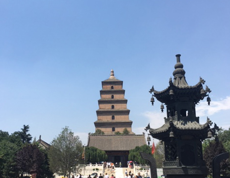 Big Wild Goose Pagoda shared by Our Customer