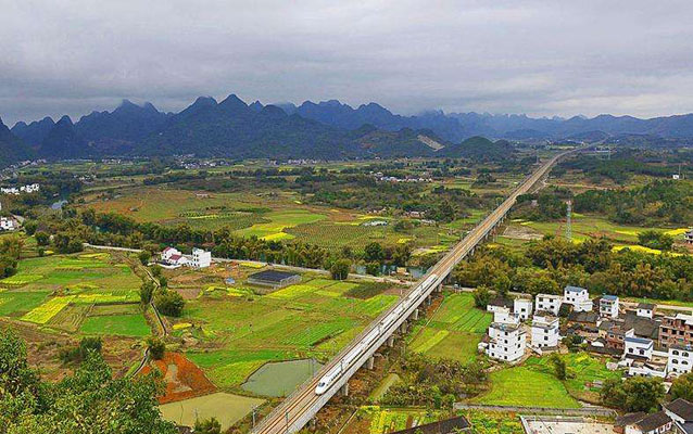 Guilin High Speed Bullet Train