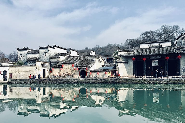 Hongcun Village in Winter