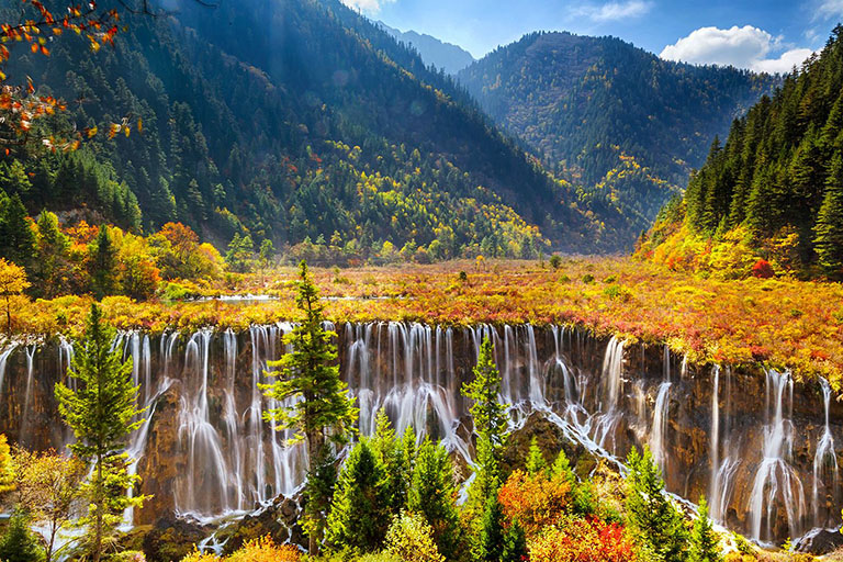 Jiuzhaigou Autumn - Nuorilang