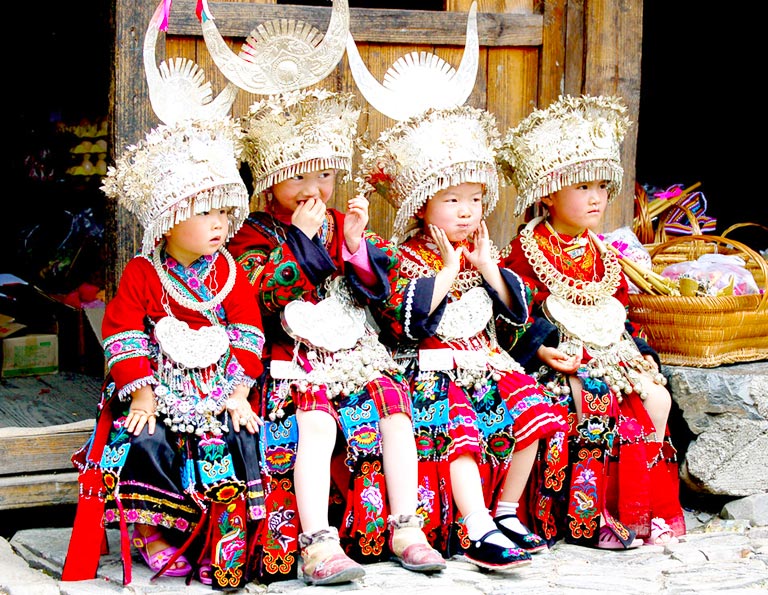 Kaili Miao Minority People