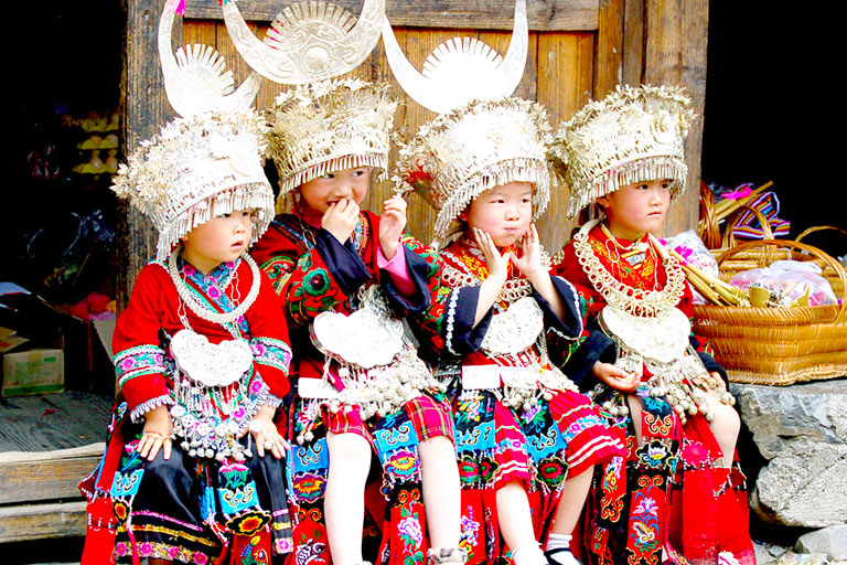 Kaili Miao Minority People