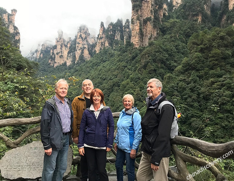 Miriam's Group - Surreal Avatar Views in Zhangjiajie National Forest Park