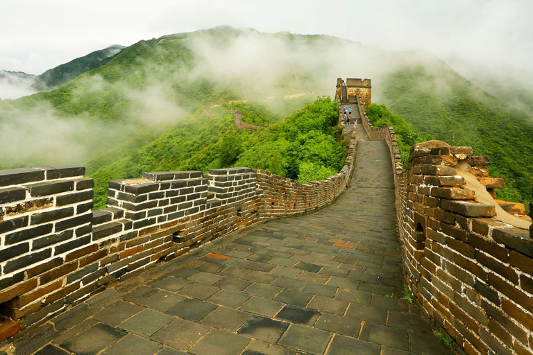 Misty Mutianyu Great Wall