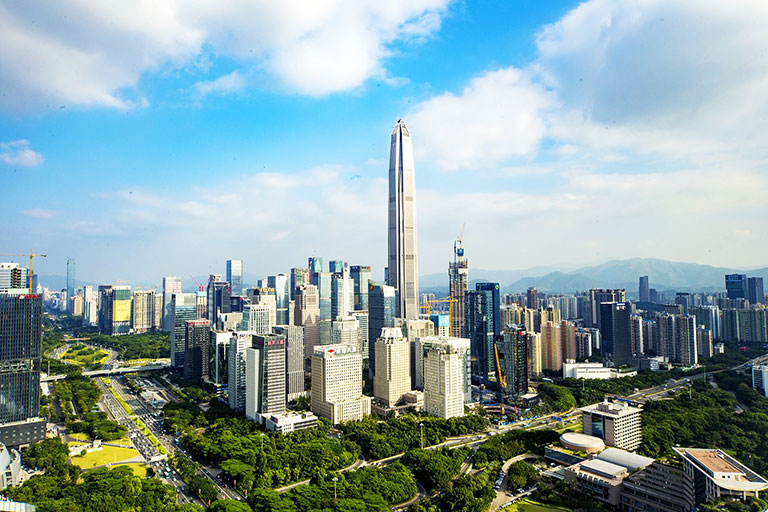 Ping'an Finance Center in Futian District