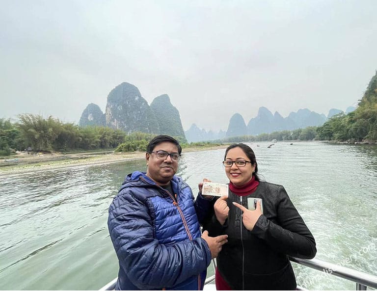 Fay from India - Li River