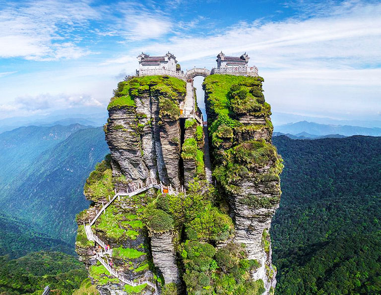 Red Clouds Golden Summit at Fanjingshan