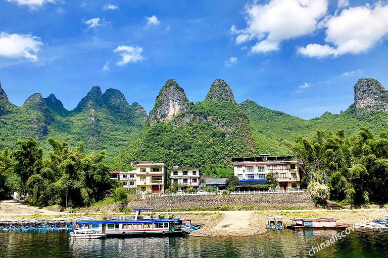 Santos from Canada - Li River Cruise