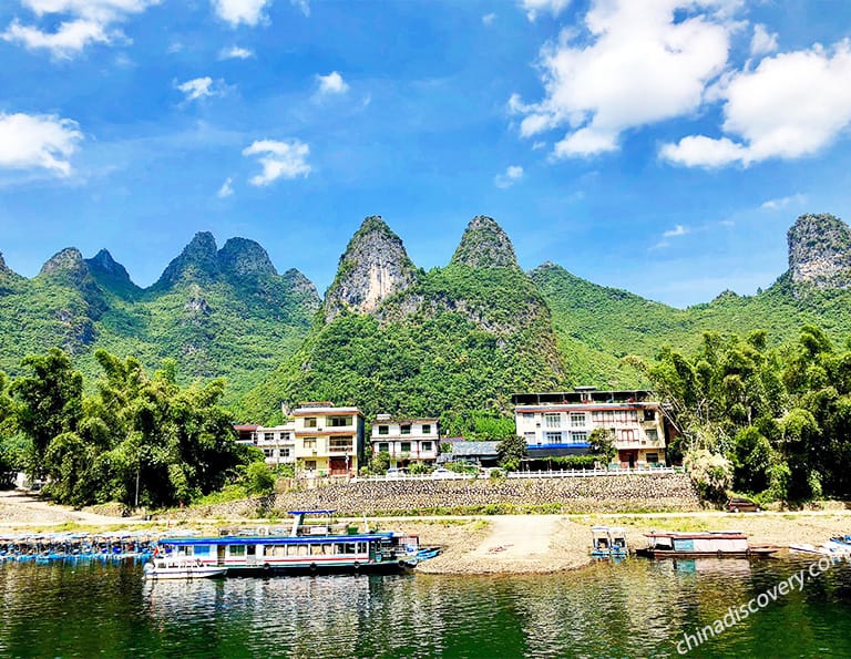 Santos from Canada - Li River Cruise