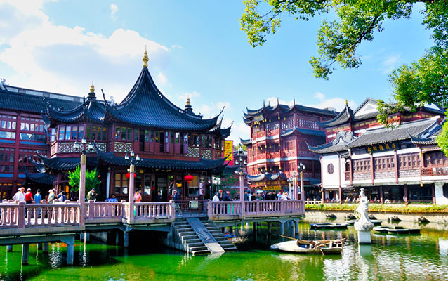 Classical Yu Garden in Shanghai