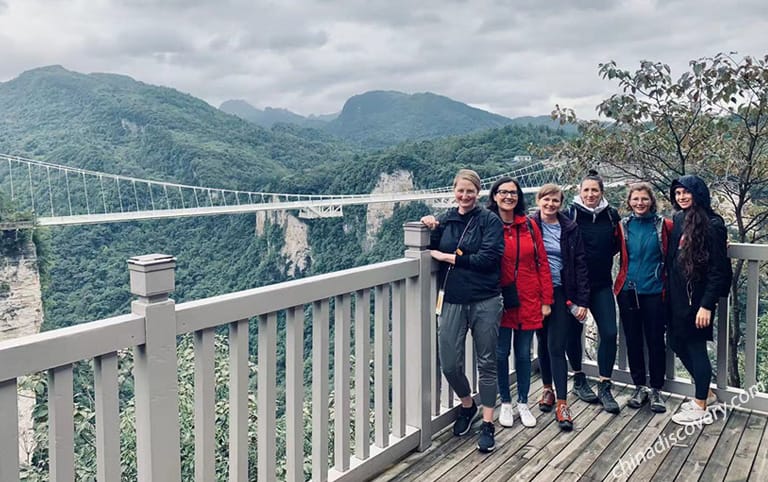 Susa's Group from Germany - Zhangjiajie Grand Canyon