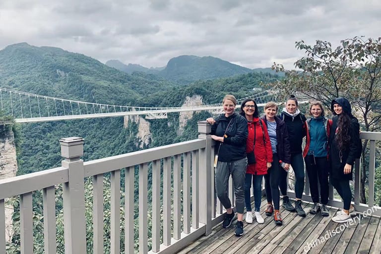 Susa's Group from Germany - Zhangjiajie Grand Canyon