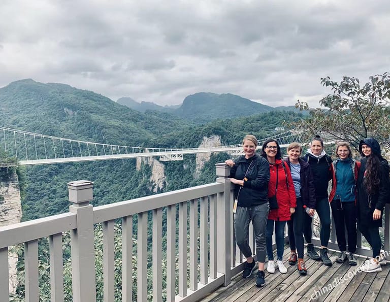 Susa's Group from Germany - Zhangjiajie Grand Canyon