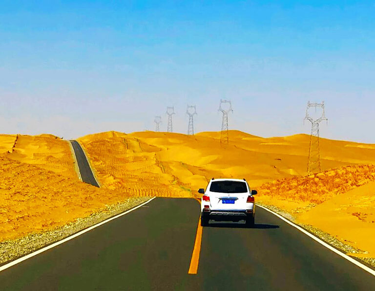 Taklimakan Desert Highway