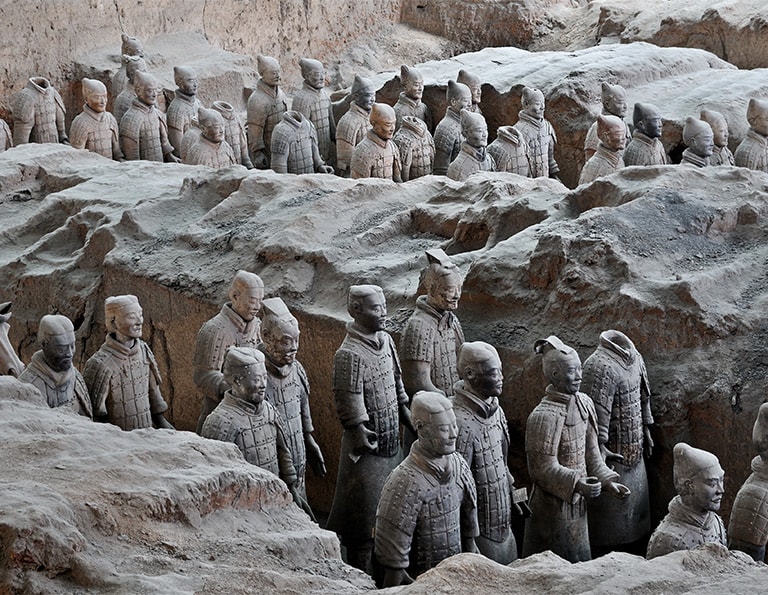 Terracotta Warriors in Xian