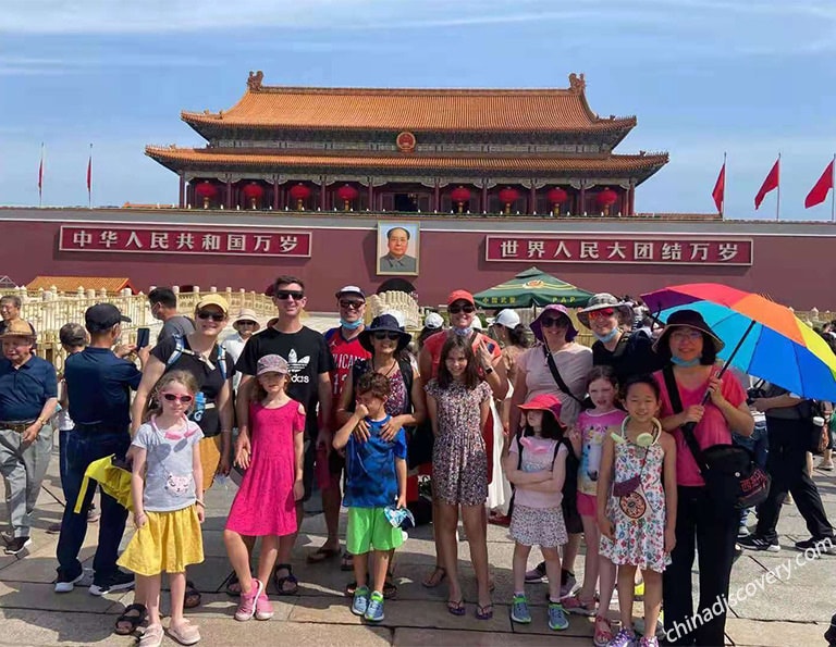 Tiananmen Square Family Tour with China Discovery