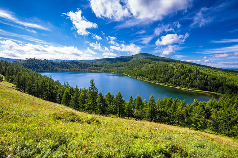 Stunning Heavenly Lake