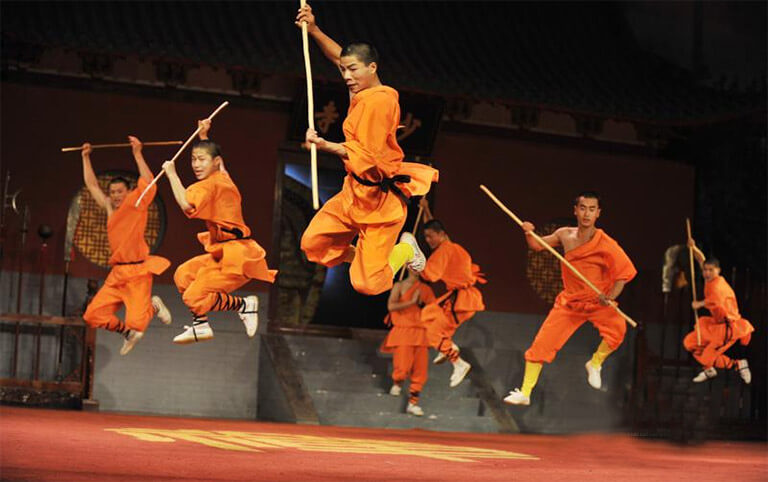 Shaolin Kung Fu Show in Shaolin Temple