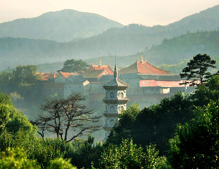 Peaceful Scenery of Mount Wutai