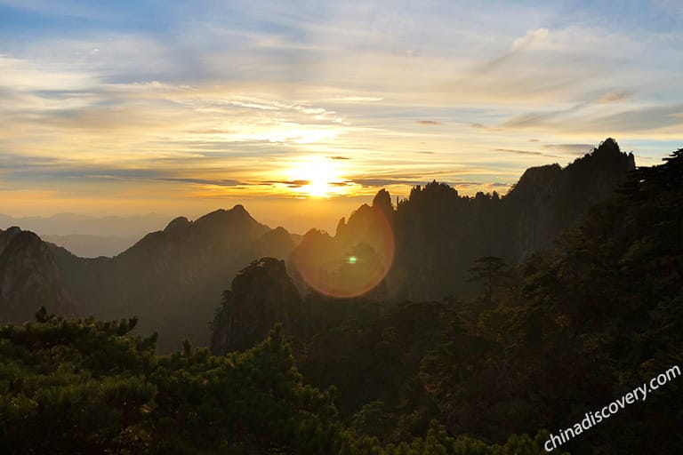 Yellow Mountain Sunrise