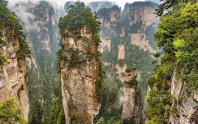 Avatar Hallelujah Mountain at Yuanjiajie