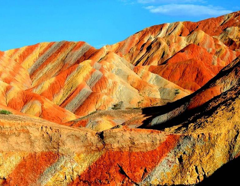 Zhangye Danxia Geopark - the Rainbow Mountains