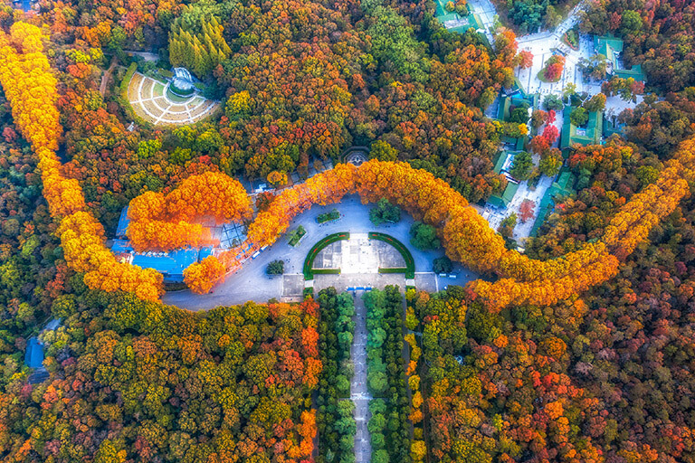 Zhongshan Ling - the Mausoleum of Dr. Sun Yat-sen